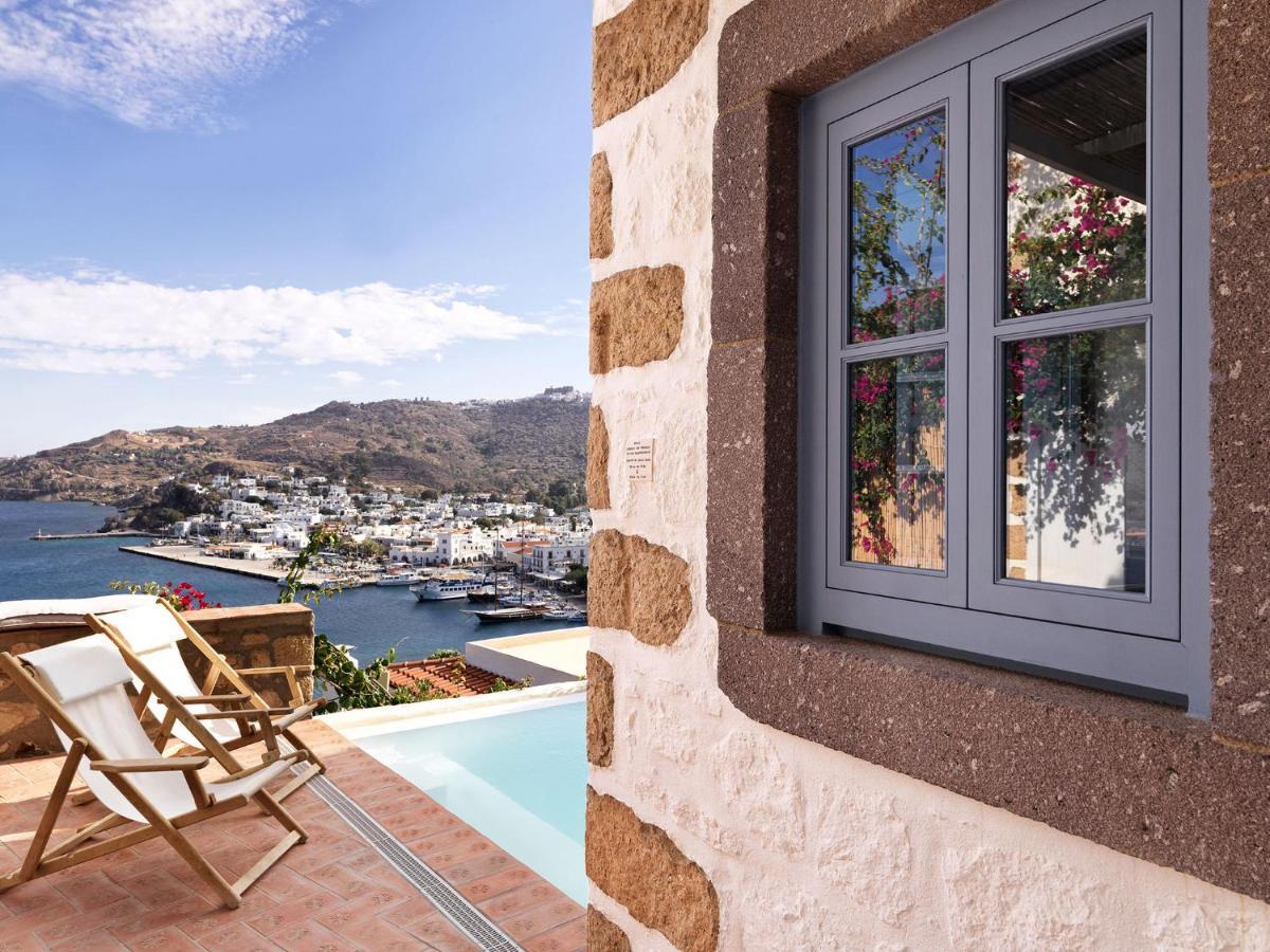 Patmos Eye Boutique Hotel & Villas สกาลา ภายนอก รูปภาพ